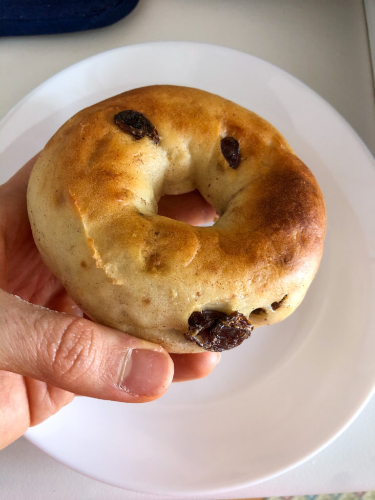 Bagels uvetta e cannella ricetta